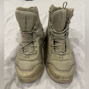 Men’s Under Armour Valsetz Tactical Boots in Tan. Size 12.